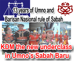 KDM the new underclass in Umno Sabah Baru